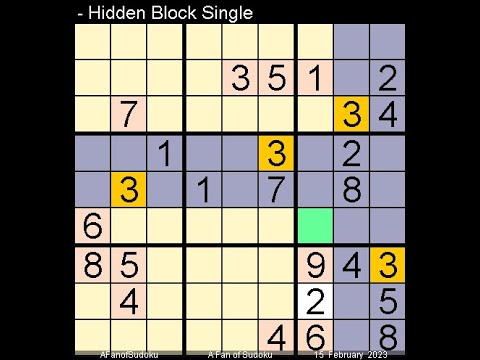 How to Solve New York Times Sudoku Hard February 15, 2023