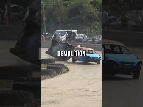 i entered my friend’s car into demolition derby