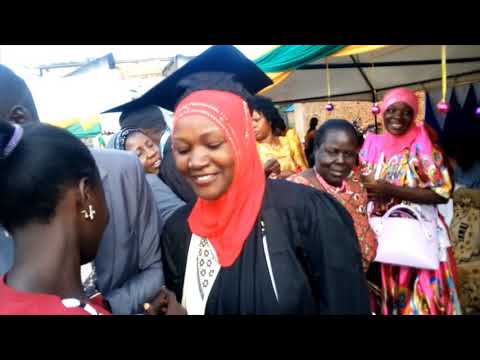 Graduation Ceremony in Bunyole Busolwe  Farida and her brother Mustafadegree Omukolo
