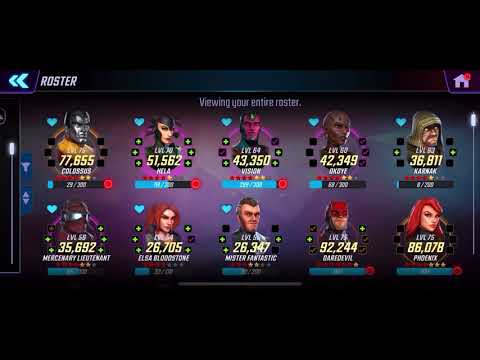 Ebony Maw Level Up (MSF Marvel Strike Force)