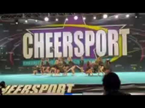 Rock solid Allstars ANGELS -2024 cheersport 3rd place overall