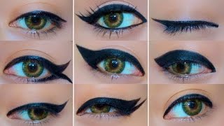 9 Different Eyeliner Looks