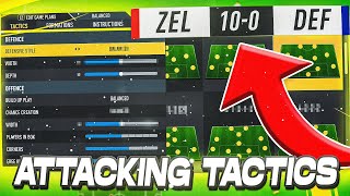 The BEST Meta Attacking Custom Tactics on FIFA 23! (433) *Post Patch* OP Tiki Taka Formation!