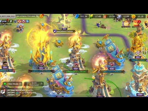 PUSHING TO 85B KPS - PASS7 OPENING - RISE OF KINGDOMS