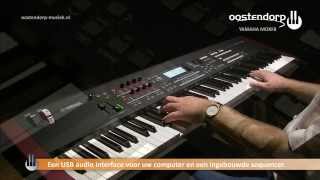 Video thumbnail for Yamaha MOXF8 | Sound & Performance | Synthesizer by Oostendorp Muziek