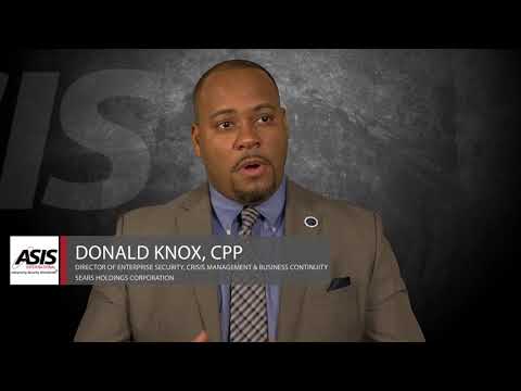 ASIS Member Impact Story: Donald Knox, CPP