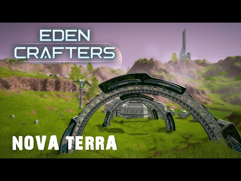 Eden Crafters - Nova Terra - Finding Gold With My Space Ship [E4]