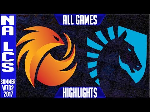 Phoenix1 vs Team Liquid Highlights ALL GAMES Week 7 NA LCS Summer 2017 P1 vs TL
