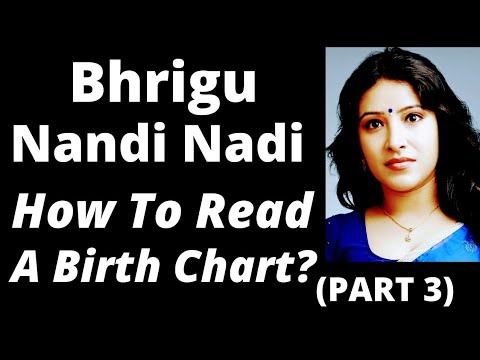 How To Read A Birth Chart, As Per Bhrigu Nandi Nadi, PART 3 | BNN & Parashari perspectives combined!