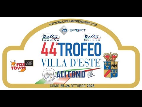 44°Trofeo Villa D'Este ACI COMO 2025 OBC PANATO-DANESE PS 8 by Ferrario