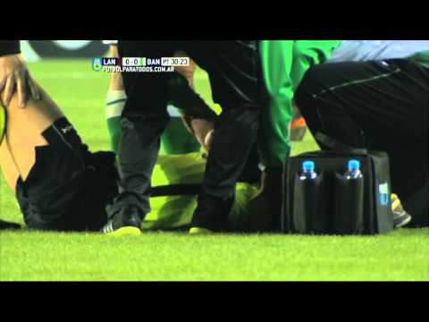 La ligó Delfino. Lanús  0  - Banfield 0. Fecha 24. Primera División 2015. FPT.