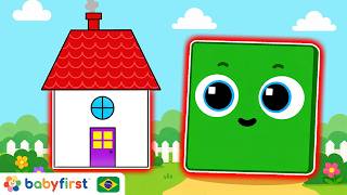 Escola das Formas Mágicas - Geometria Divertida para Crianças com Animais | BabyFirst Brasil