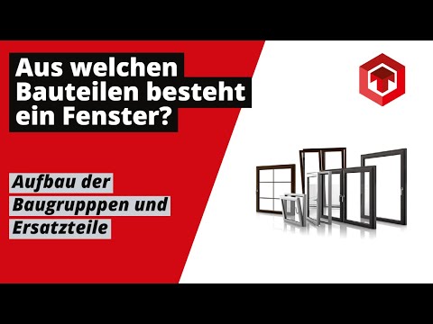 Aufbau eines Dreh Kipp Fensterbeschlag | Baugruppen und Ersatzteile einfach erklärt
