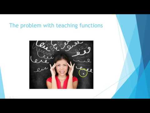 How to Teach Functions (Introduction)