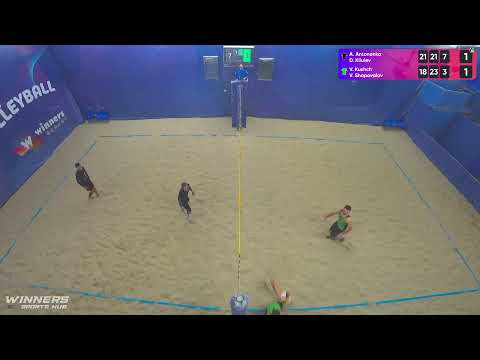 18:05 A. Antonenko / D. Kliuiev - V. Kushch / V. Shapovalov 22.01.2023 | Winners Beach Volleyball