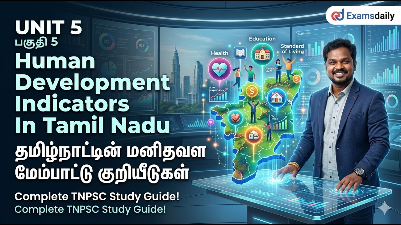 தமிழ்நாட்டின் மனிதவள மேம்பாட்டு குறியீடுகள்