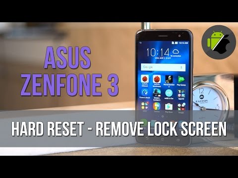 How to hard reset Asus Zenfone 3 | Remove lockscreen Asus Zenfone 3