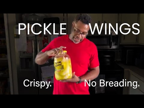 Pickle-Brined Air Fryer Wings (Kinder’s + Baking Powder = ULTRA-CRISPY, No Breading)