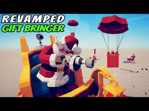 Revamped Gift Bringer vs EVERY FACTION - Totally Accurate Battle Simulator TABS Mod