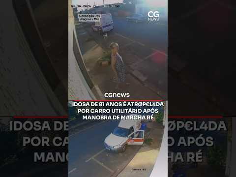 idosa de 81 anos é atrøp€l4da por carro utilitário após manobra de marcha ré