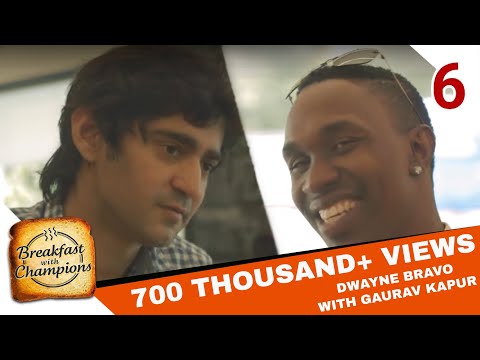 Dwayne Bravo Tastes Indian Dishes & Tells Us His Favourite | BwC S1E6