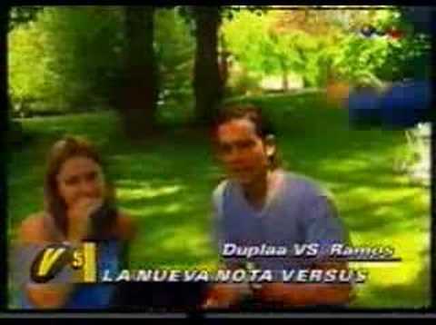 Nancy Duplaa y Diego Ramos en Versus