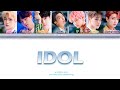 BTS (방탄소년단)  - IDOL (Color Coded Lyrics: Han/Rom/Eng)