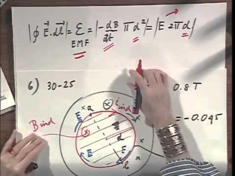 8 02x Module 06 04 Induced Current due to a Time Changing Magnetic Field