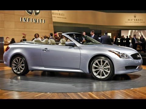2009 Infiniti G37 Convertible @ 2009 Geneva Auto Show - CAR and DRIVER