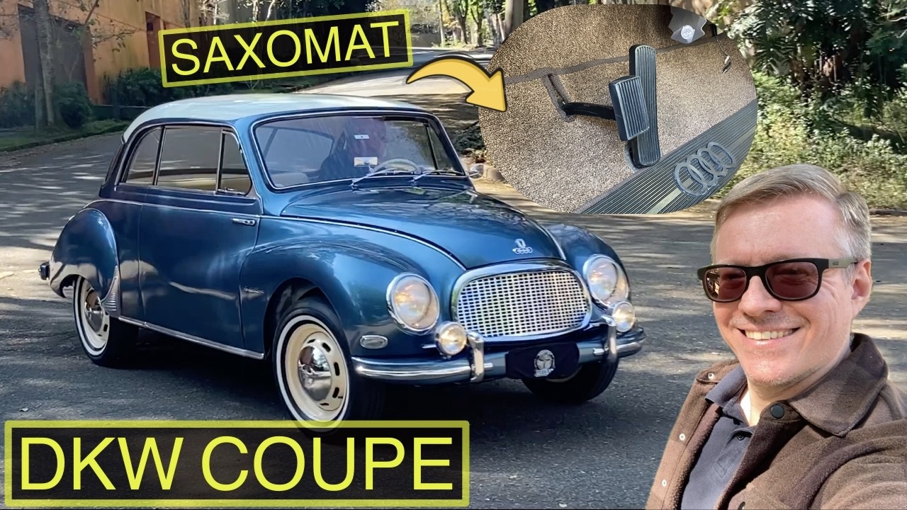 DKW COUPE: um clássico raríssimo no Brasil com transmissão Saxomat
