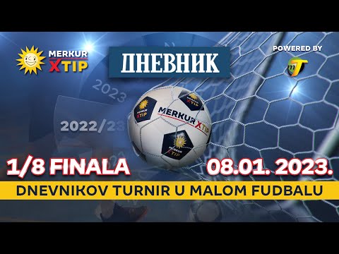 58. Dnevnikov turnir u malom fudbalu - 1/8 finala i grupna faza za mlađe kategorije 08.01.2023.