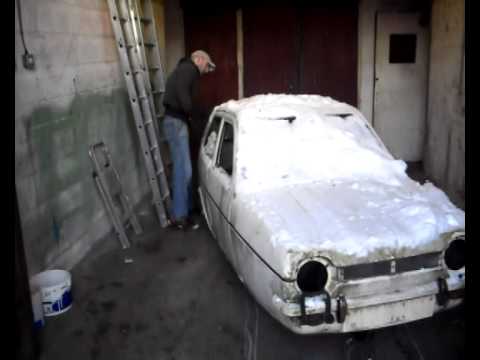 Reliant Robin Sledge Challenge