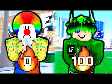 My Journey to 100 STREAK in Roblox NFL Universe Football!