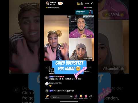 Gihed übersetzt für Jamal 🤯 #tiktok #funny #viralvideo #shorts #hijabi