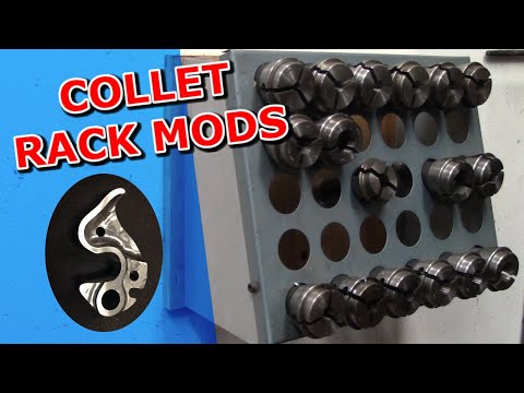 Modifications to a 5C Collet Rack