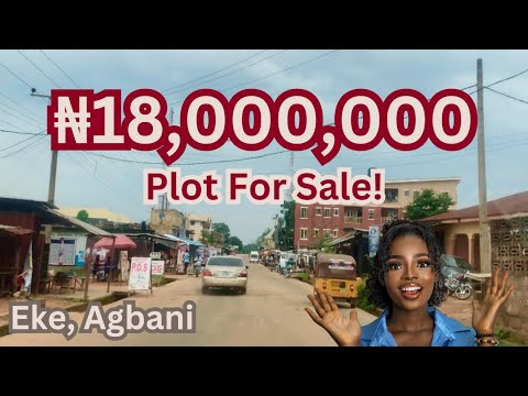 ESUT Agbani to Eke Agbani: A Driving Experience in Enugu | Land for Sale #enugustate