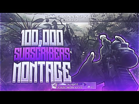 FaZe Replays | 100,000 Subscribers Montage by Ves