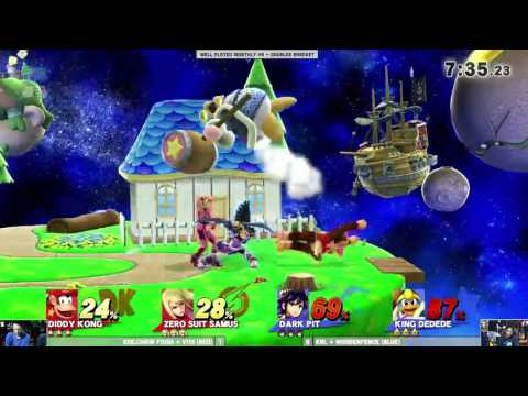 Well Played Monthly #8 - Sm4sh: EGE.Chrim Foish + V115 vs. KRL + WoodenFence