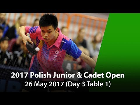 2017 ITTF Polish Junior & Cadet Open - Day 3