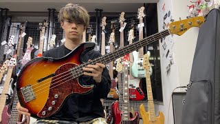 Video thumbnail for Line 6 / Variax Bass 700【Test Play】 by Bass Sound Maniac