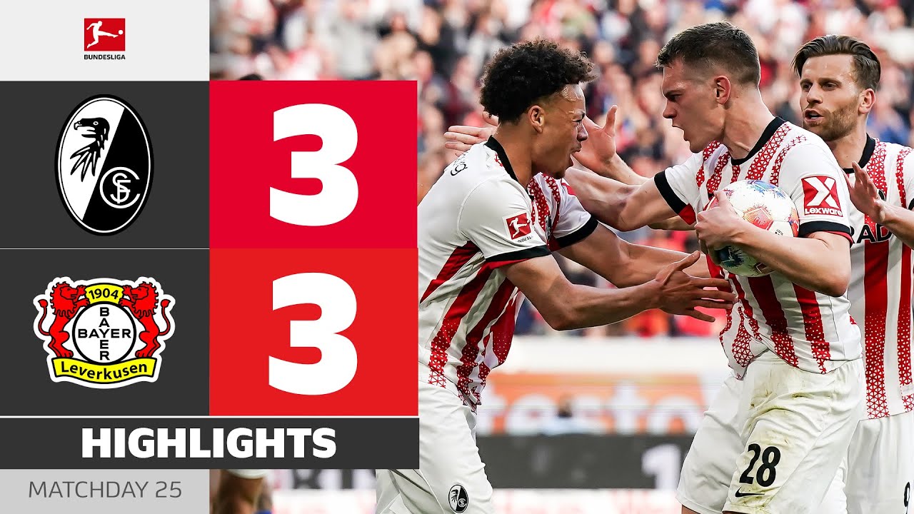 SC Freiburg vs Bayer 04 Leverkusen Highlights