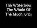 The waterboys The Whole Of the Moon lyrics ...