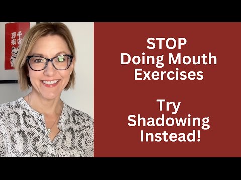 STOP Doing Mouth Exercises: Why Strength Isn't the Problem | Try Shadowing Instead