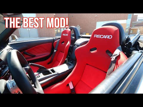 RECARO SEATS ARE COMPLETE! - S2000 Build