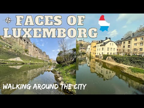 Rostos do Luxemburgo: Explorando o Vale Petrusse e Grund: Caminhe pela Cidade