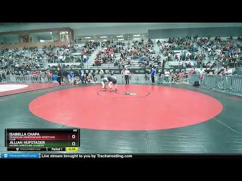 185 Lbs Round 1 - Isabella Chapa, Okanogan Underground Wrestling Club Vs Jillian Hufstader, Ascend