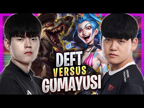 T1 GUMAYUSI vs DK DEFT! - T1 Gumayusi Plays Jinx ADC vs DK Deft Twitch! | Season 2023