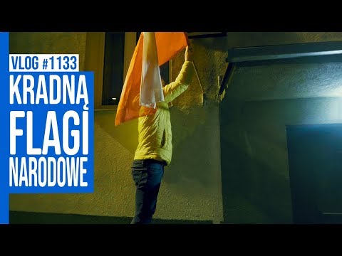 KRADNĄ FLAGI POLSKI / VLOG #1133