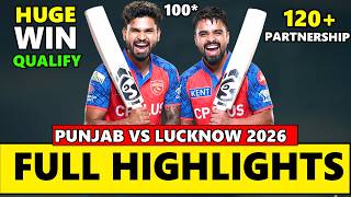 Punjab Kings vs Lucknow Super Giants ipl Match 68 Full Highlights 2026 MQDEFAULT Thumbnail