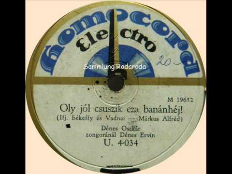 Bananas´ skin stomp   Oscar Denes mit Erwin Denes